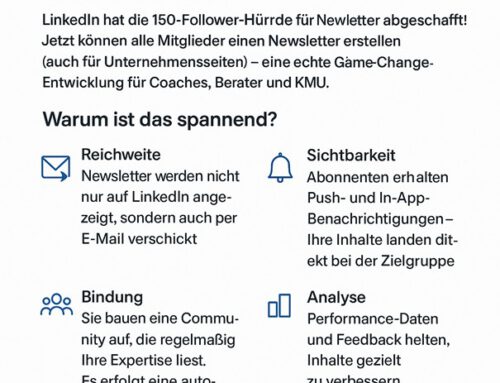 Letzte Schranke gefallen – jetzt LinkedIn-Newsletter für alle