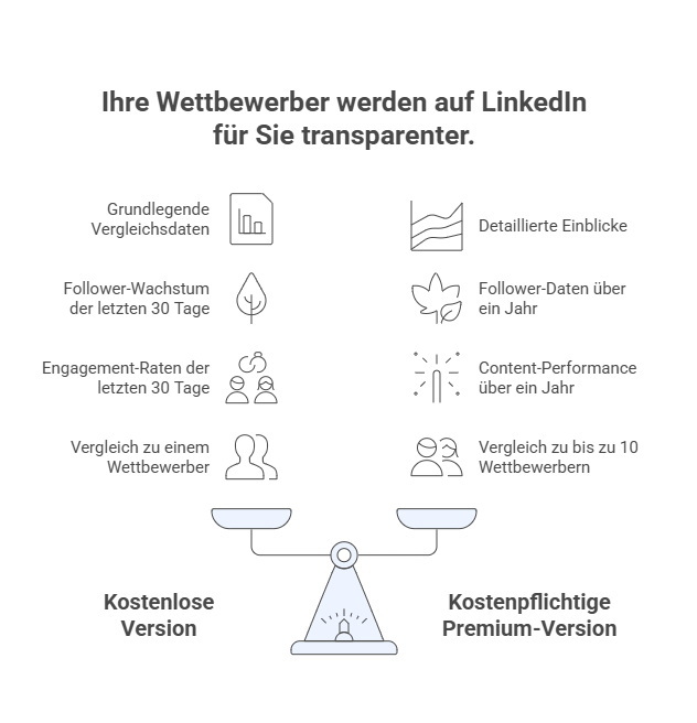 Ihre Wettbewerber werden auf LinkedIn für Sie jetzt transparenter