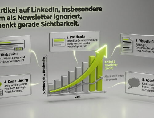 Wer Artikel auf LinkedIn ignoriert, verschenkt gerade Sichtbarkeit.