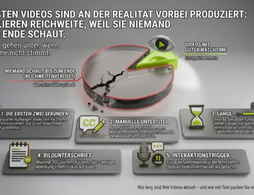 Die meisten Videos auf LinkedIn verlieren Reichweite, weil sie niemand bis zum Ende schaut.