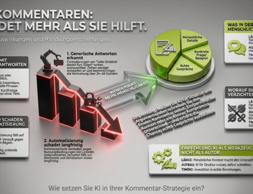 KI in Kommentaren schadet mehr als sie hilft.