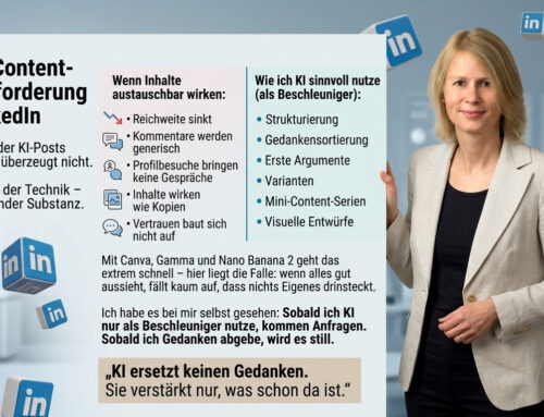 Ein Großteil der KI-Posts auf LinkedIn überzeugt nicht.