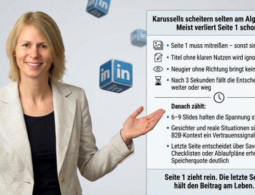 Karussells scheitern selten am Algorithmus. Oft verliert schon Seite 1.