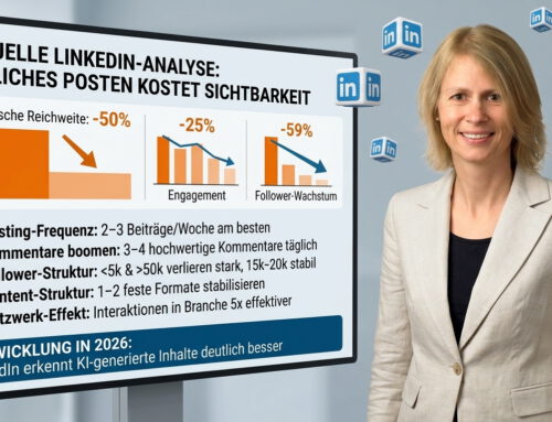 Tägliches Posten auf LinkedIn kostet Sie gerade Sichtbarkeit.