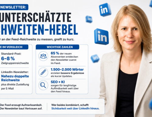 Wer seinen LinkedIn-Newsletter nach Feed-Reichweite beurteilt, sieht nur einen Bruchteil seiner tatsächlichen Reichweite.