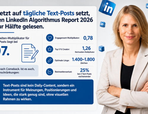 Text-Posts auf LinkedIn feiern gerade ihr Comeback.