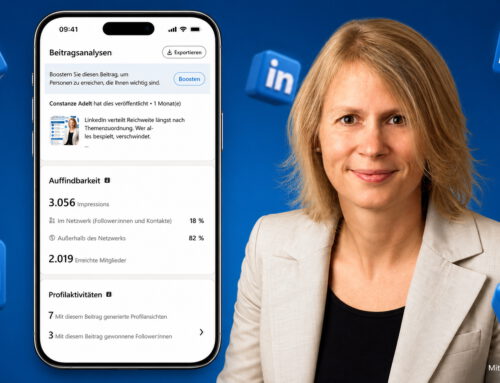 3 neue Follower auf LinkedIn können aussagekräftiger sein als 3.000 Impressionen.