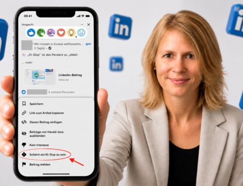 LinkedIn macht den ersten Schritt gegen KI-Slop.