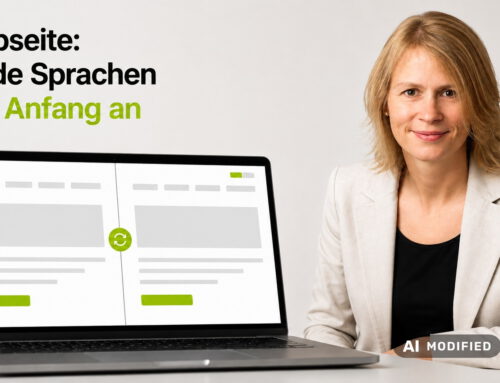 Eine Sprache zuerst, die zweite später nachziehen: meine bisherige Regel bei mehrsprachigen Websites.
