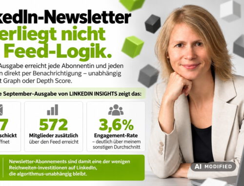 LinkedIn-Newsletter: Warum Ihre Reichweite hier nicht vom Algorithmus abhängt