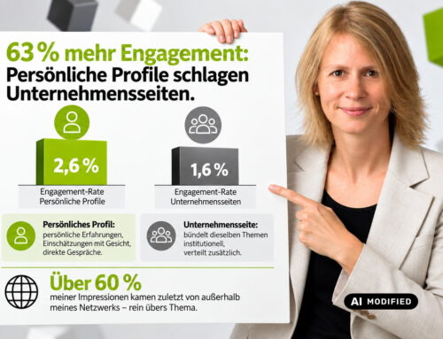 Die LinkedIn Unternehmensseite ist nicht meine wichtigste Reichweitenquelle